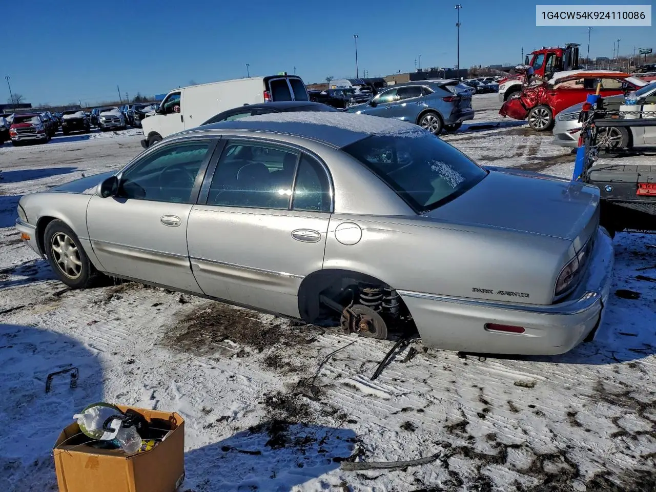 1G4CW54K924110086 2002 Buick Park Avenue
