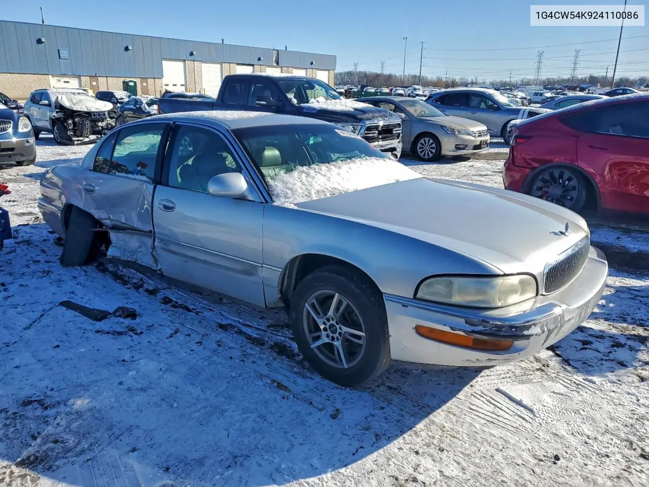 1G4CW54K924110086 2002 Buick Park Avenue