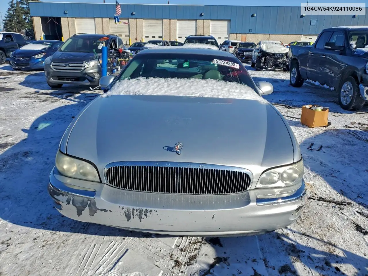 1G4CW54K924110086 2002 Buick Park Avenue