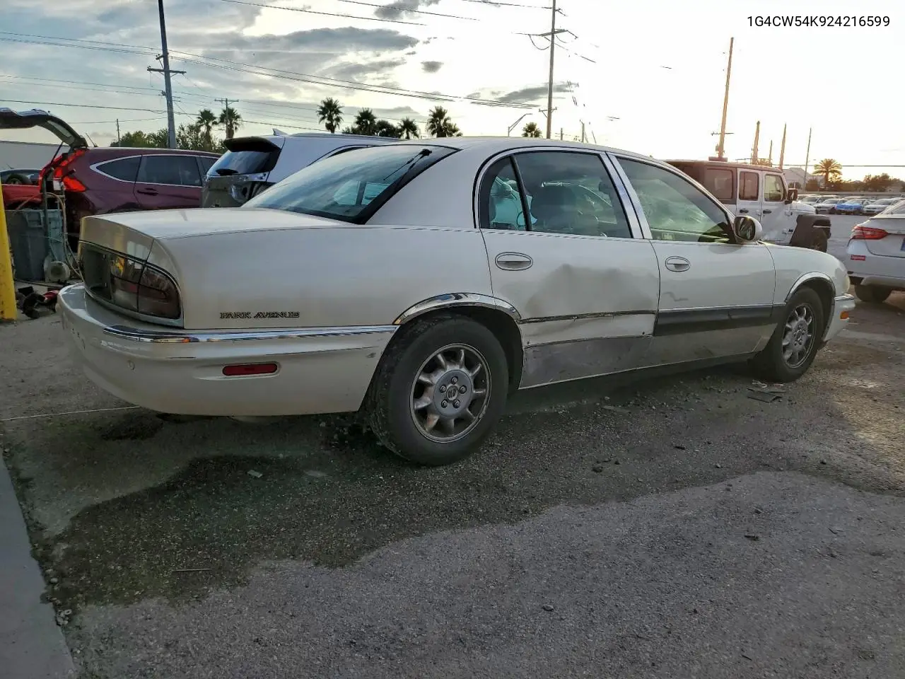 1G4CW54K924216599 2002 Buick Park Avenue