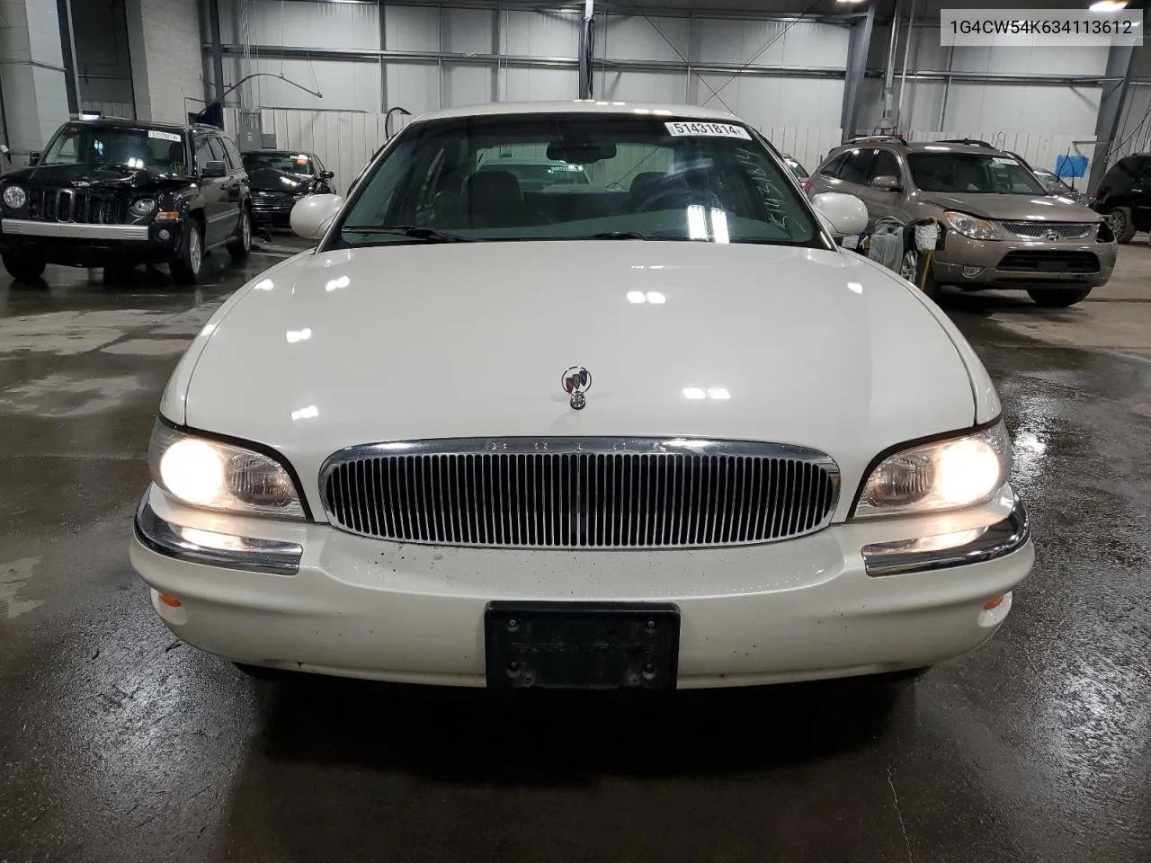 2003 Buick Park Avenue VIN: 1G4CW54K634113612 Lot: 51431814