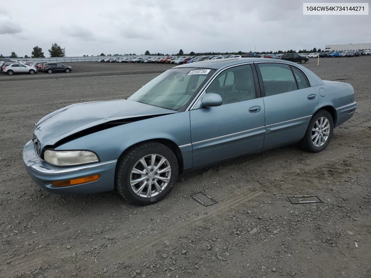 2003 Buick Park Avenue VIN: 1G4CW54K734144271 Lot: 53153734