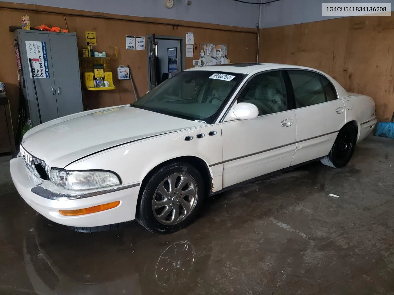 2003 Buick Park Avenue Ultra VIN: 1G4CU541834136208 Lot: 59588054