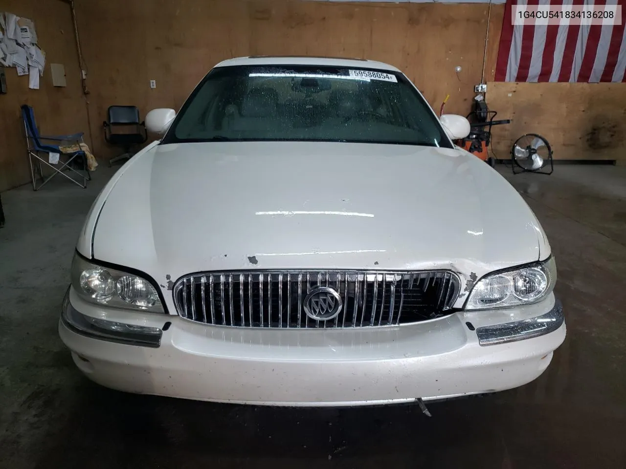 2003 Buick Park Avenue Ultra VIN: 1G4CU541834136208 Lot: 59588054