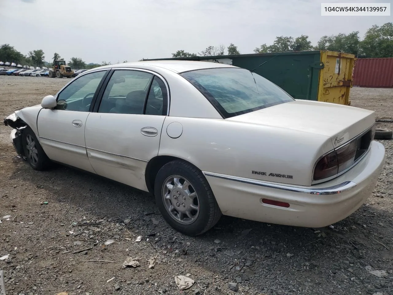 2004 Buick Park Avenue VIN: 1G4CW54K344139957 Lot: 67309494