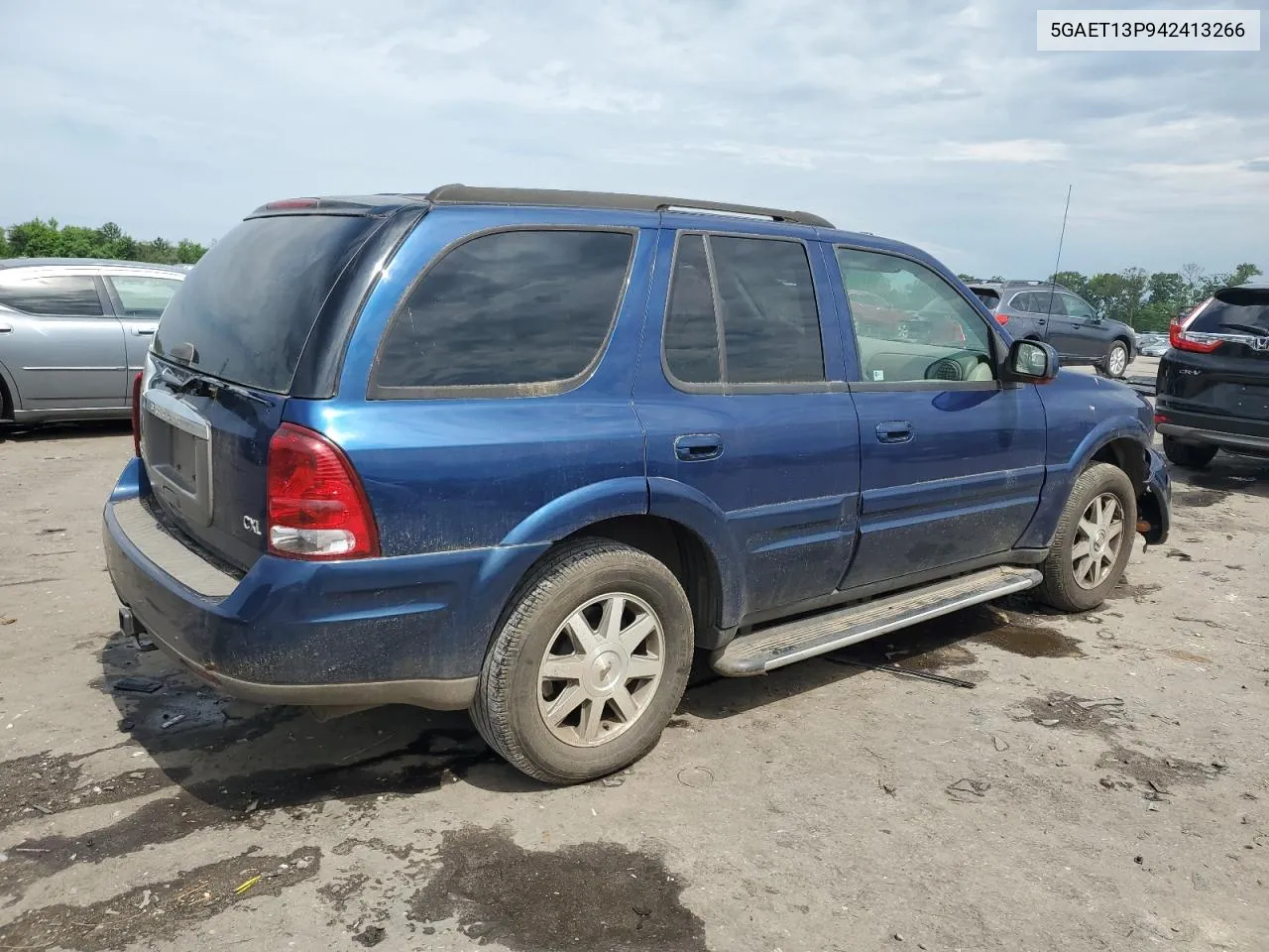 2004 Buick Rainier Cxl VIN: 5GAET13P942413266 Lot: 55494614