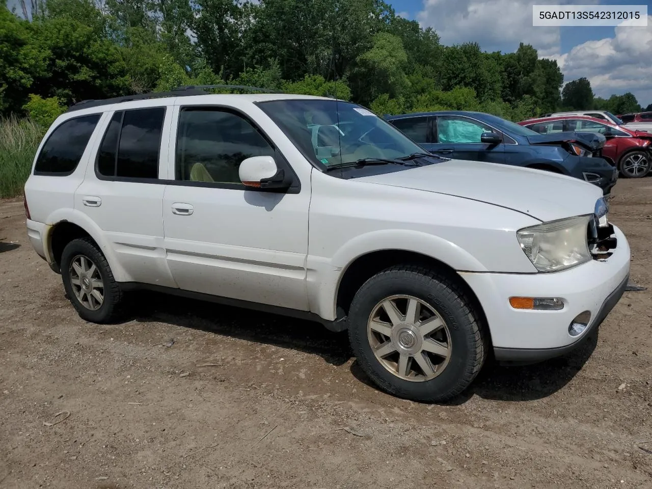 2004 Buick Rainier Cxl VIN: 5GADT13S542312015 Lot: 57013594