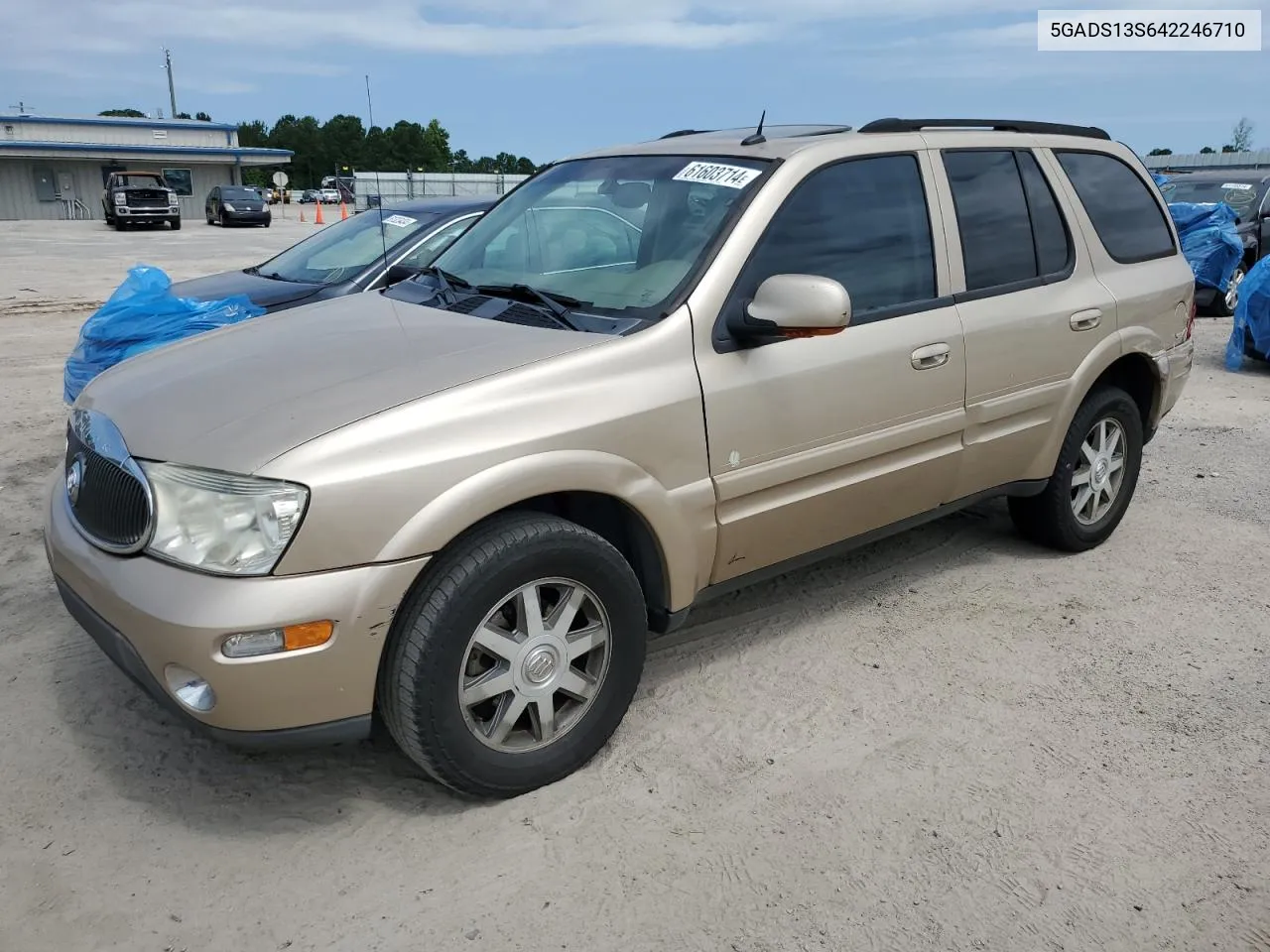 2004 Buick Rainier Cxl VIN: 5GADS13S642246710 Lot: 61603714