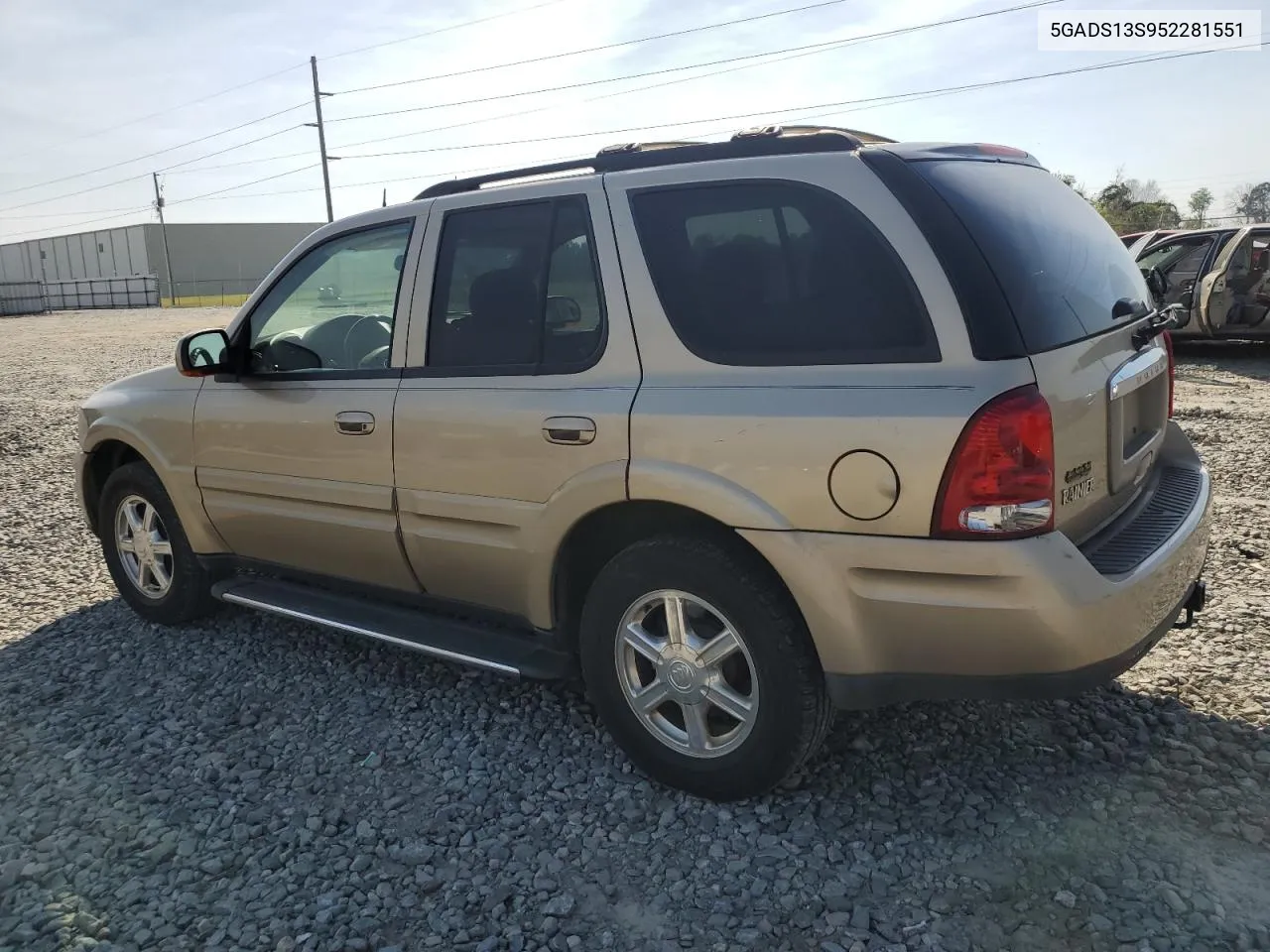 2005 Buick Rainier Cxl VIN: 5GADS13S952281551 Lot: 46926754