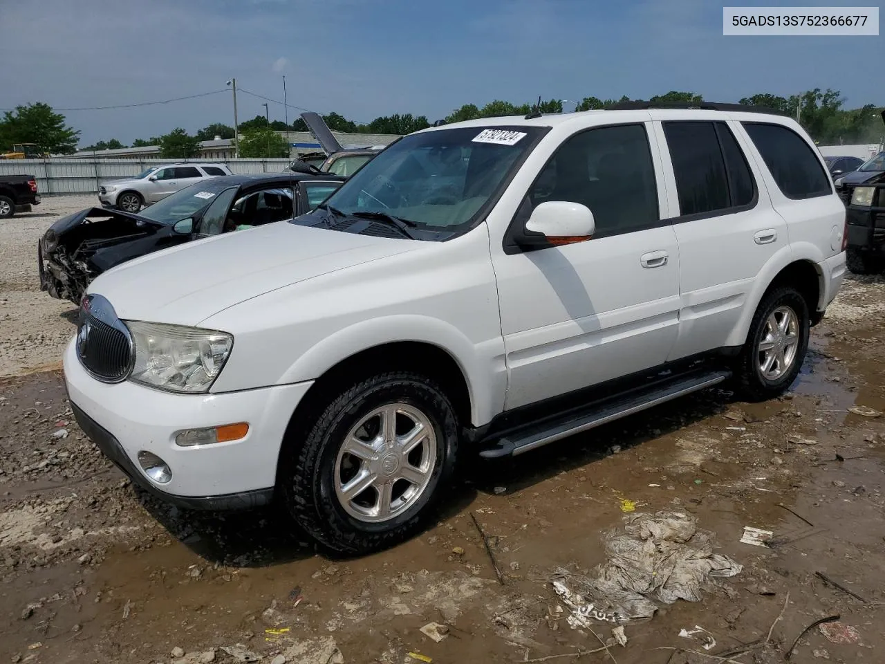 2005 Buick Rainier Cxl VIN: 5GADS13S752366677 Lot: 57921324