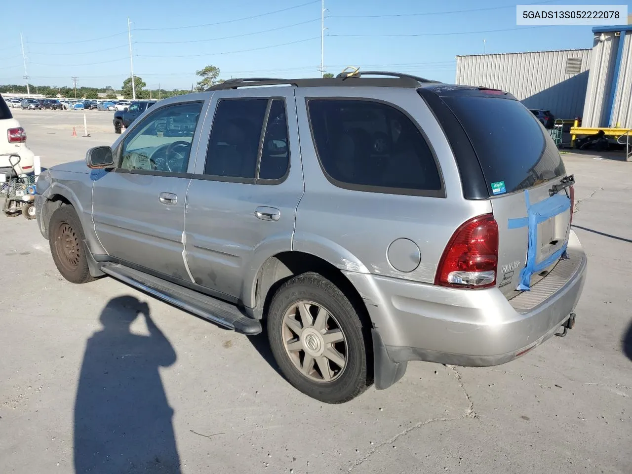 2005 Buick Rainier Cxl VIN: 5GADS13S052222078 Lot: 59961744