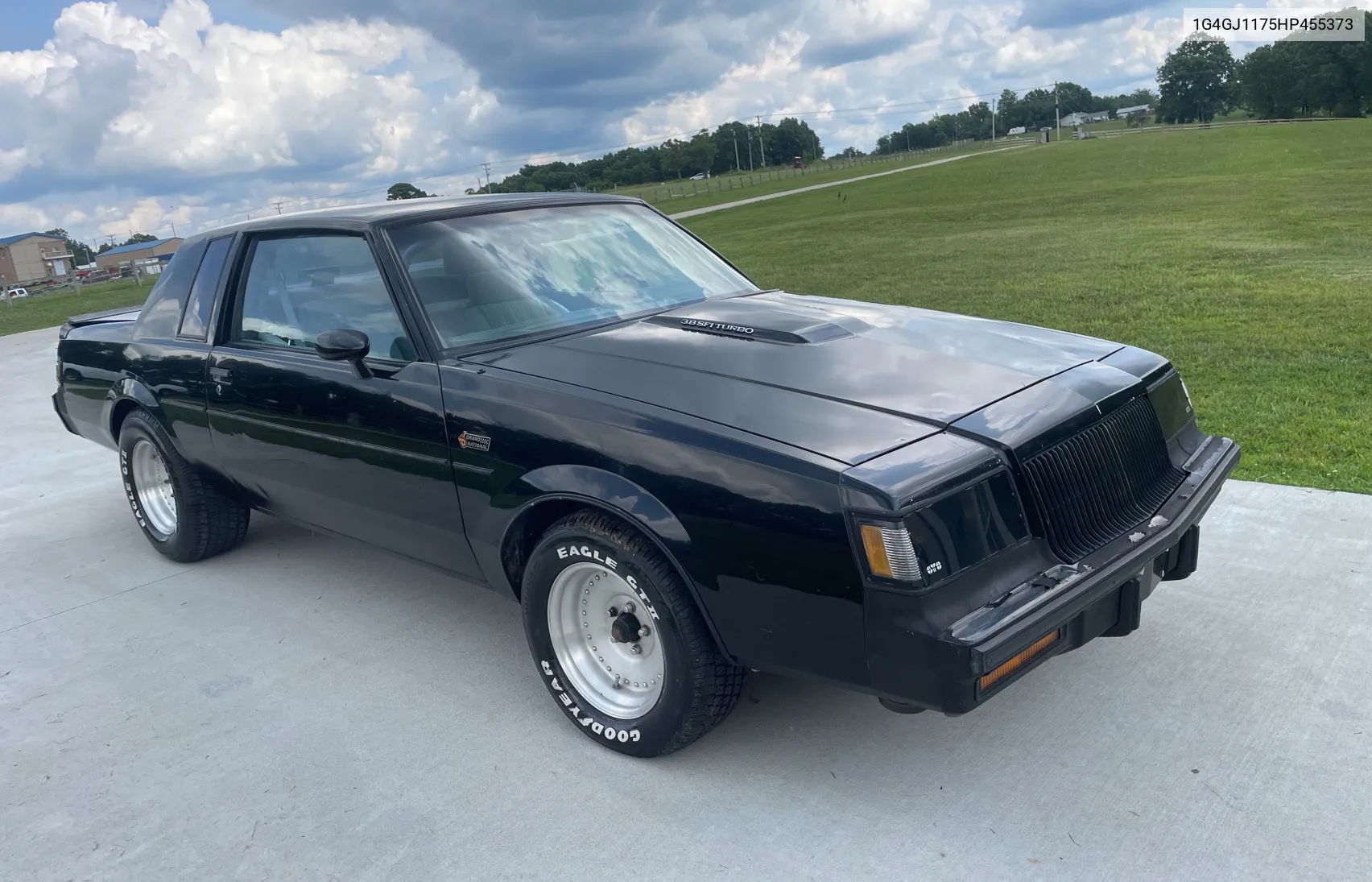 1G4GJ1175HP455373 1987 Buick Regal