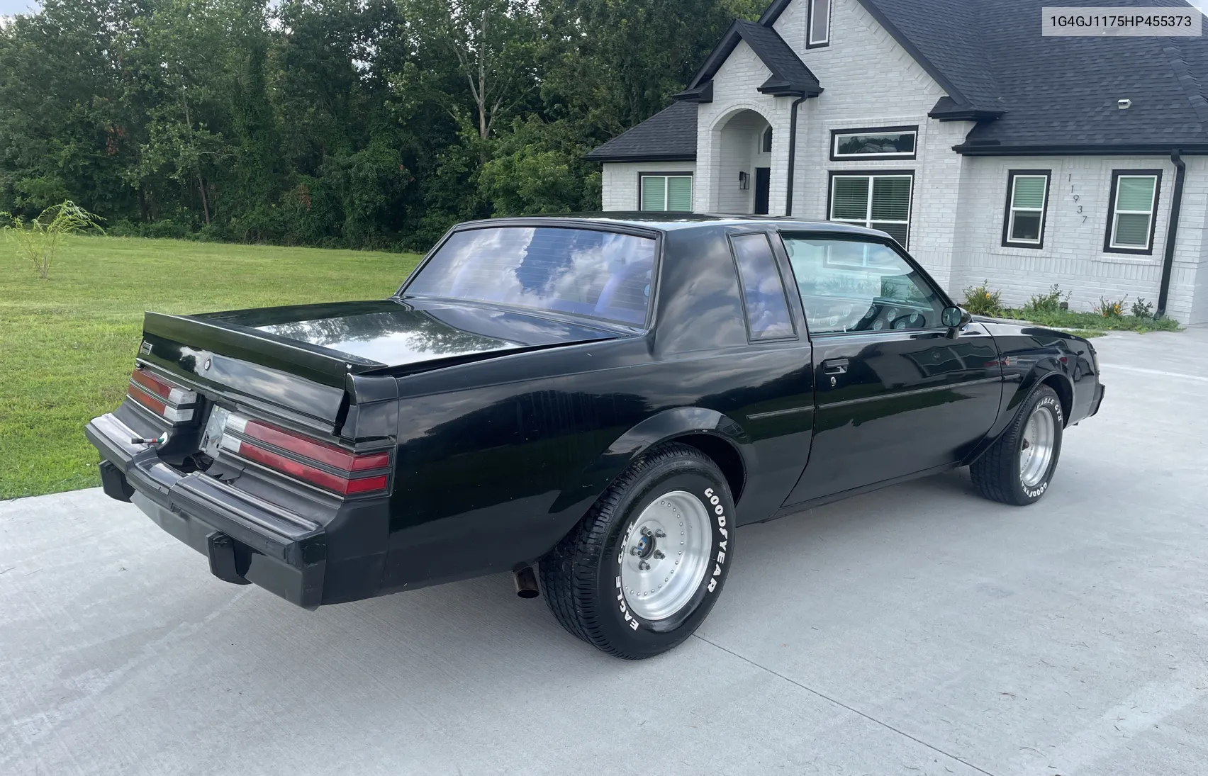 1G4GJ1175HP455373 1987 Buick Regal