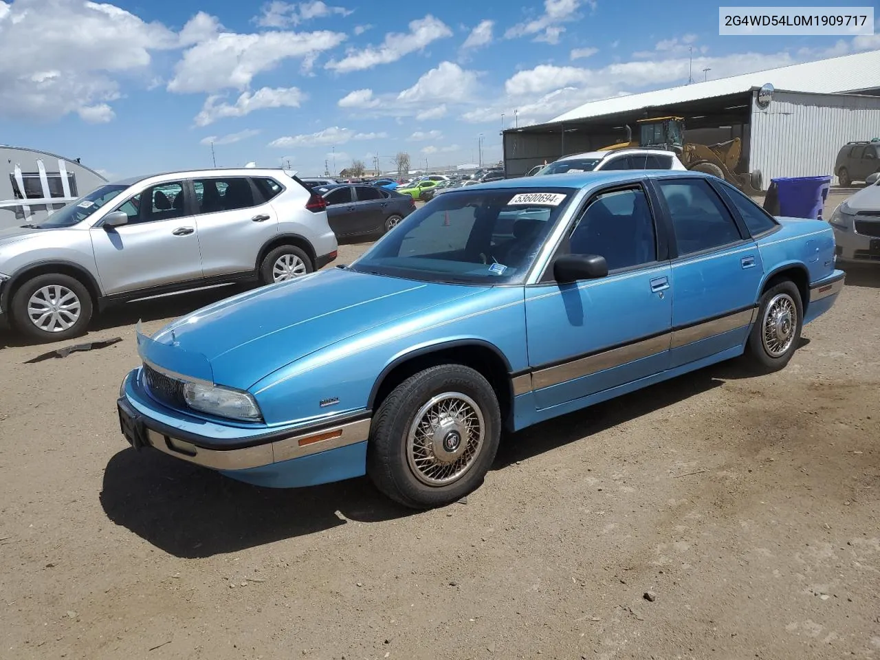 2G4WD54L0M1909717 1991 Buick Regal Limited