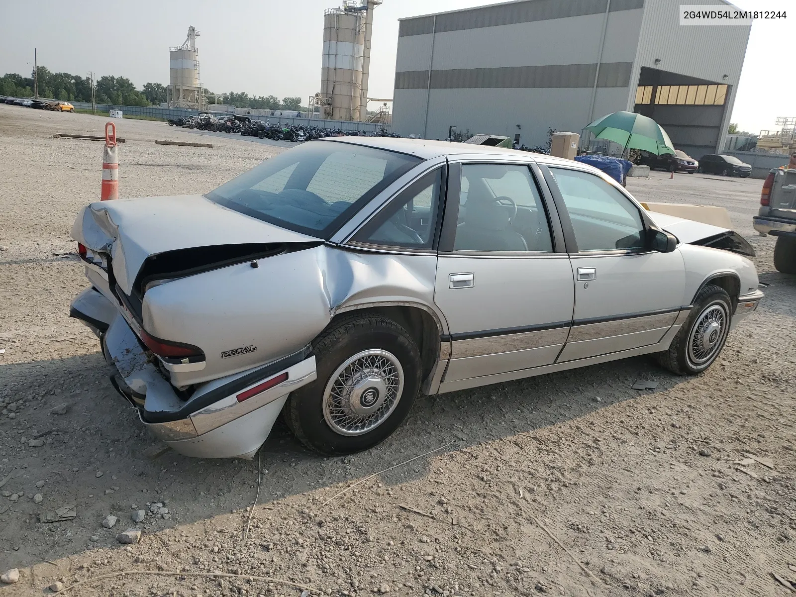 1991 Buick Regal Limited VIN: 2G4WD54L2M1812244 Lot: 64750534