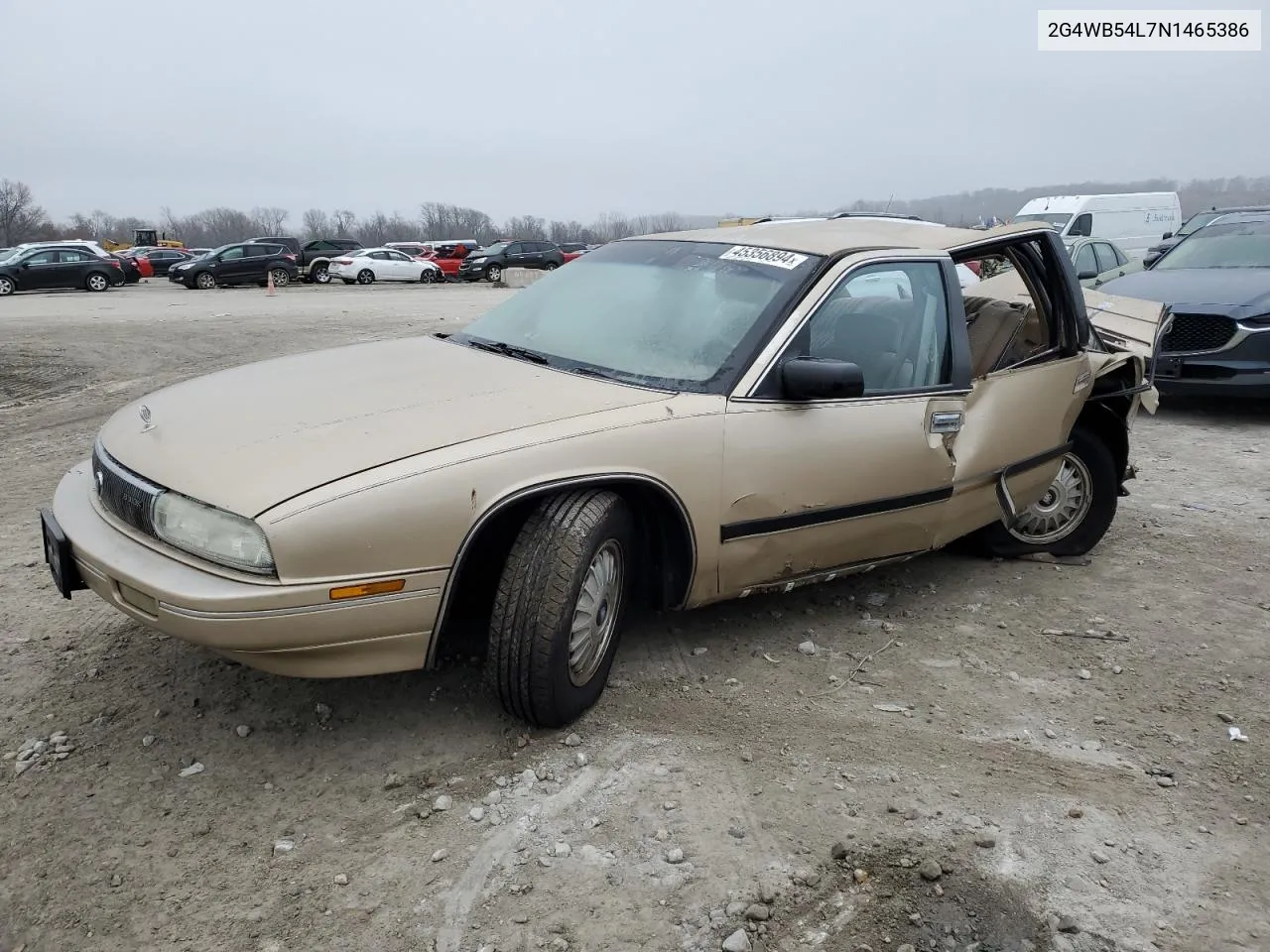 1992 Buick Regal Custom VIN: 2G4WB54L7N1465386 Lot: 45356894