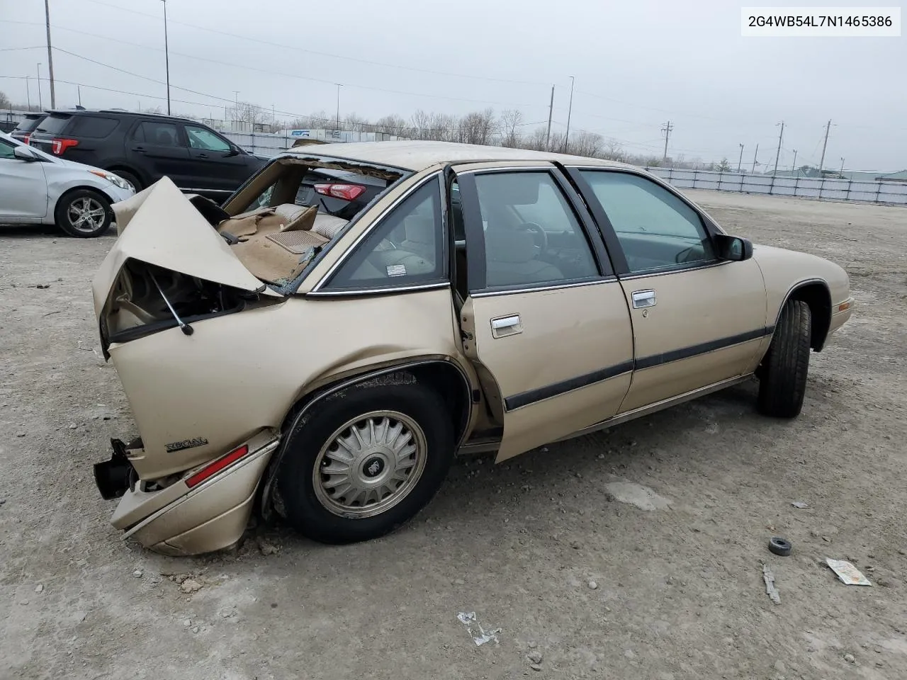 1992 Buick Regal Custom VIN: 2G4WB54L7N1465386 Lot: 45356894