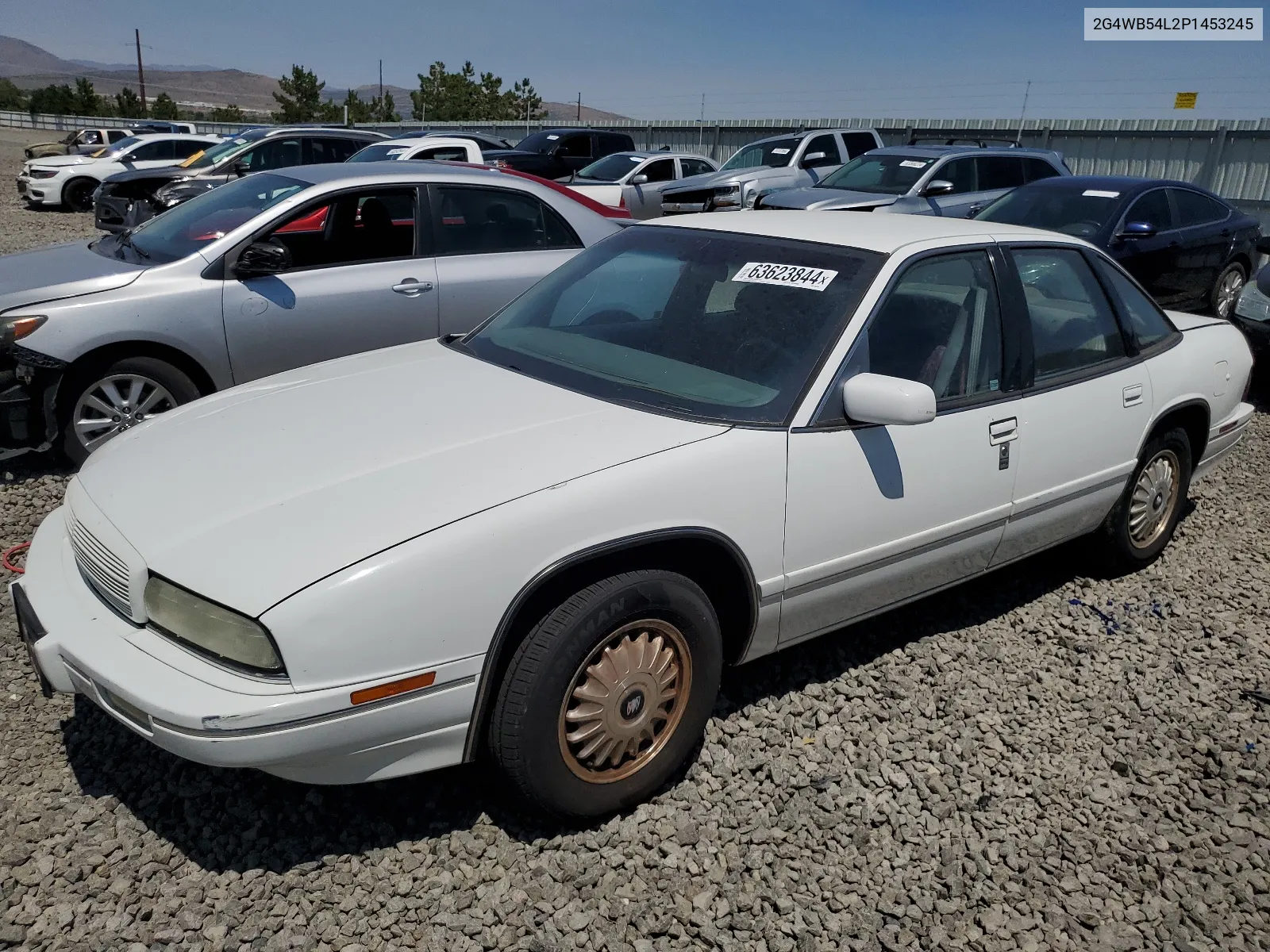 1993 Buick Regal Custom VIN: 2G4WB54L2P1453245 Lot: 63623844