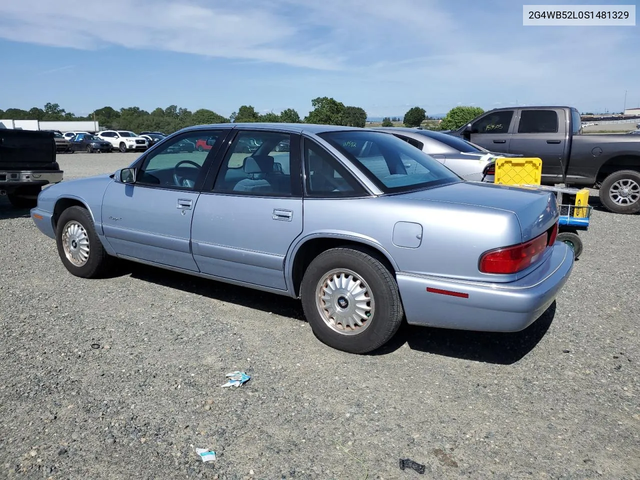 1995 Buick Regal Custom VIN: 2G4WB52L0S1481329 Lot: 53323414