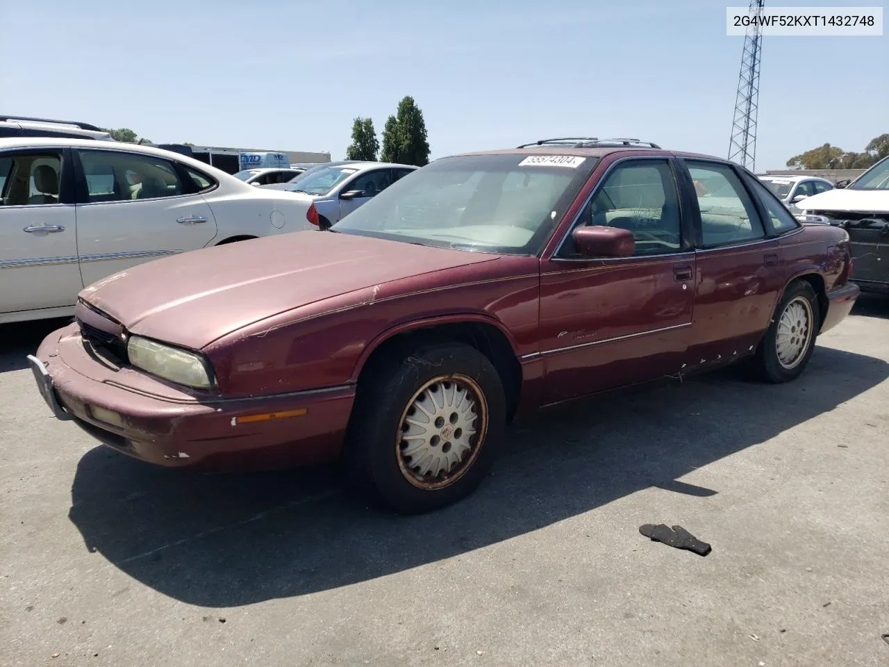 1996 Buick Regal Gran Sport VIN: 2G4WF52KXT1432748 Lot: 55574304