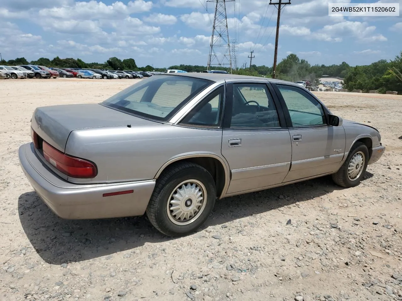 1996 Buick Regal Custom VIN: 2G4WB52K1T1520602 Lot: 60334474