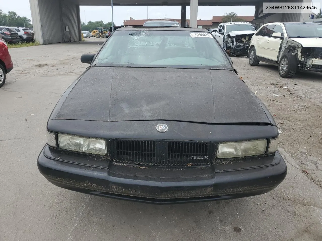 1996 Buick Regal Custom VIN: 2G4WB12K3T1429646 Lot: 65749874