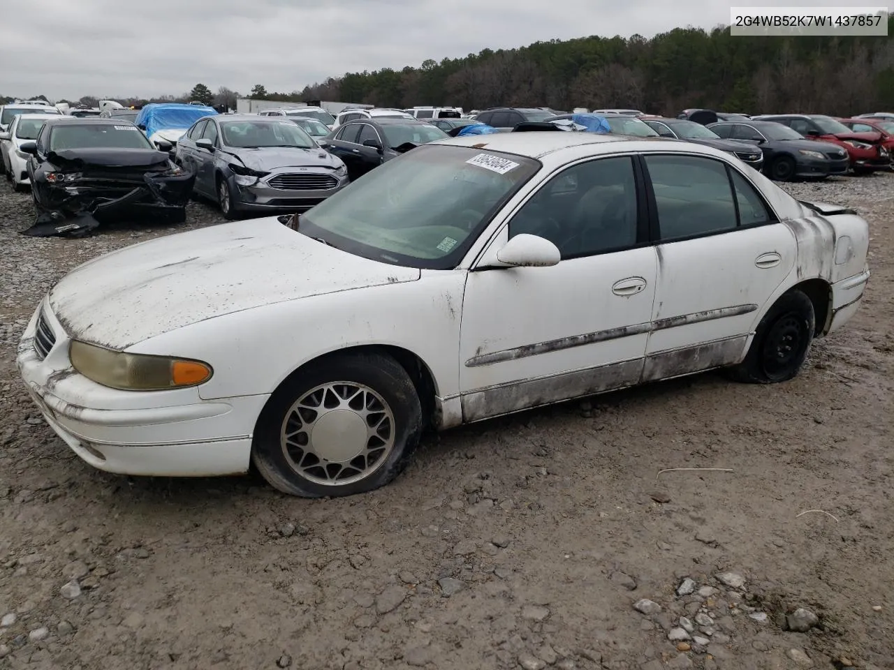 1998 Buick Regal Ls VIN: 2G4WB52K7W1437857 Lot: 39649604