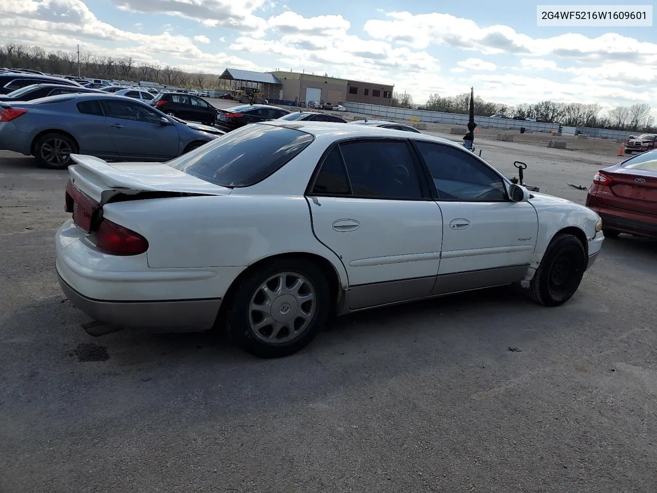 1998 Buick Regal Gs VIN: 2G4WF5216W1609601 Lot: 49550194