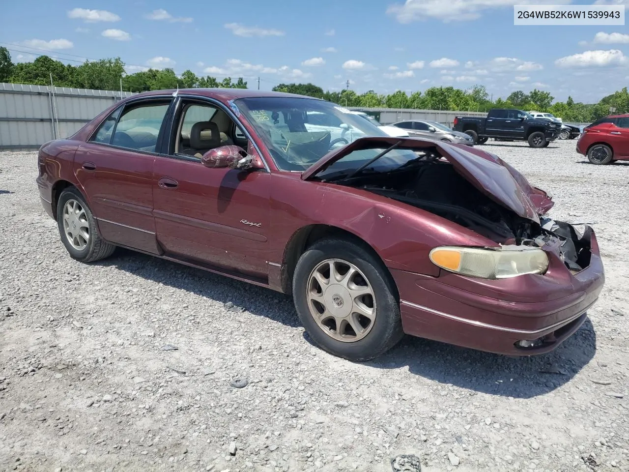 2G4WB52K6W1539943 1998 Buick Regal Ls