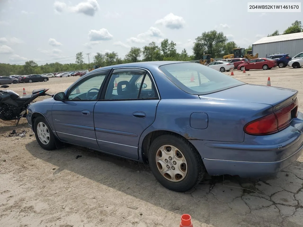 1998 Buick Regal Ls VIN: 2G4WB52K1W1461670 Lot: 62776304