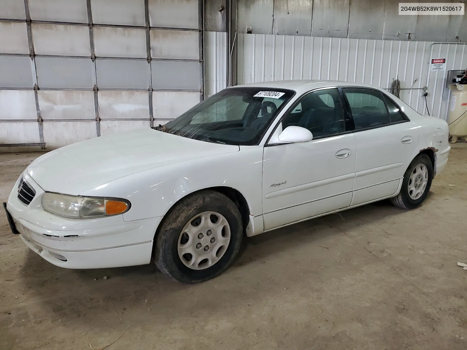 1998 Buick Regal Ls VIN: 2G4WB52K8W1520617 Lot: 67109204