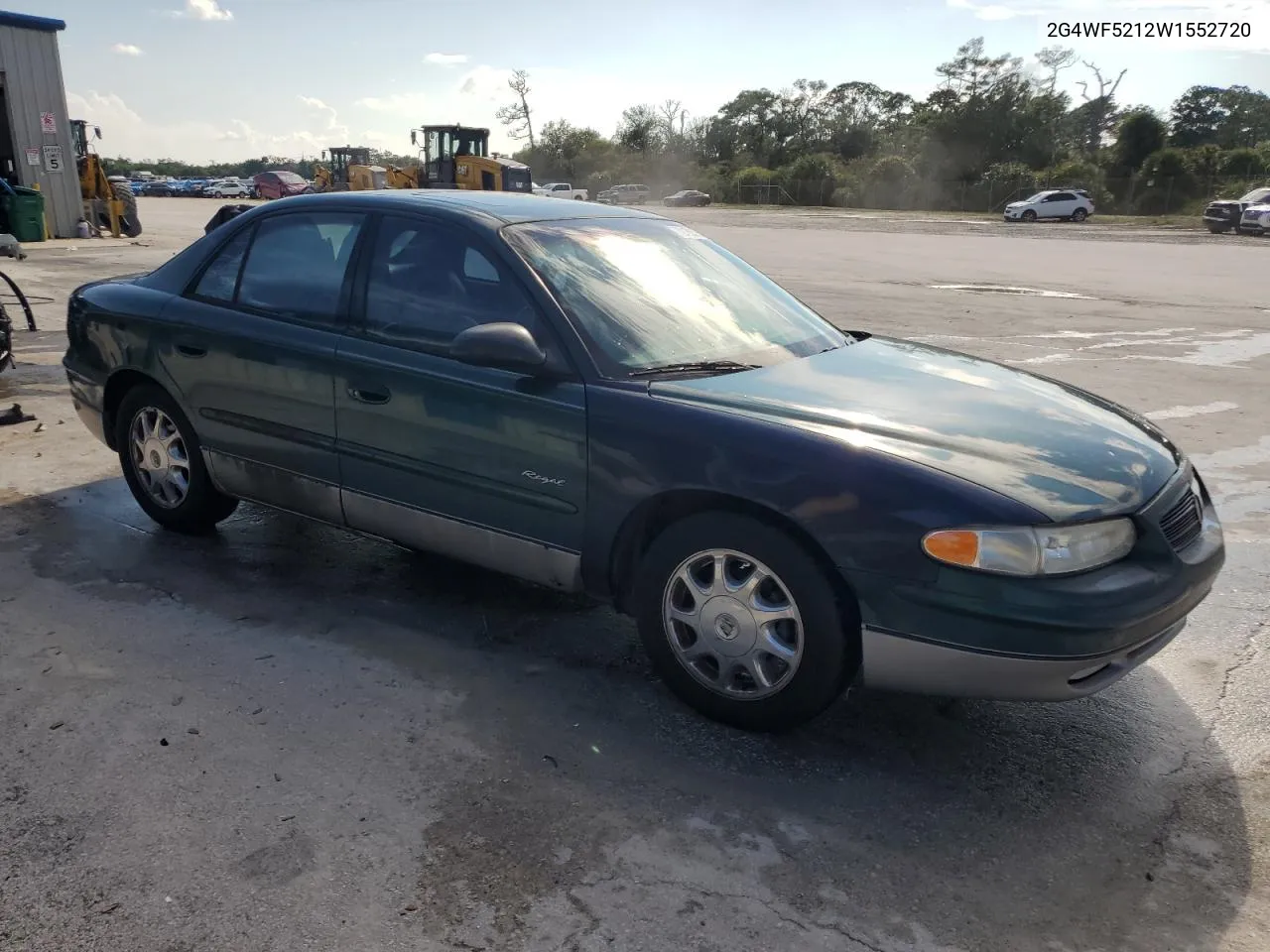 1998 Buick Regal Gs VIN: 2G4WF5212W1552720 Lot: 72189324