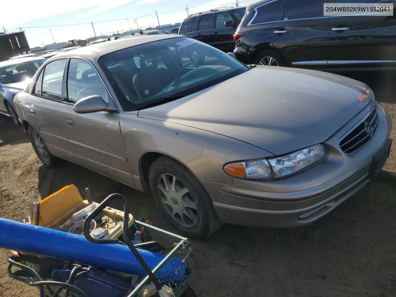 1998 Buick Regal Ls VIN: 2G4WB52K9W1552041 Lot: 72731894