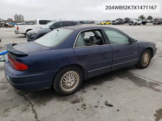 1999 Buick Regal Ls VIN: 2G4WB52K7X1471167 Lot: 43975524