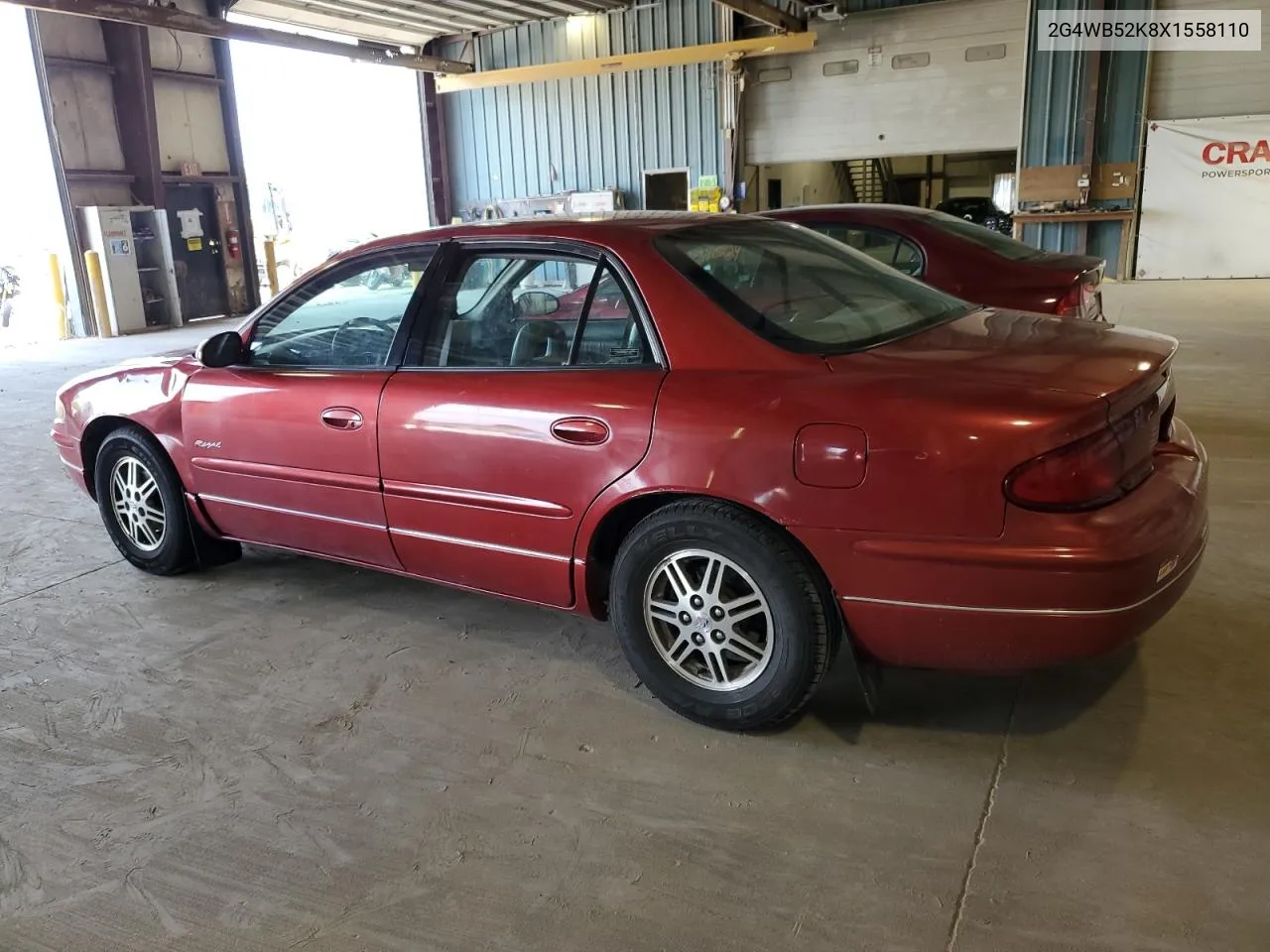 1999 Buick Regal Ls VIN: 2G4WB52K8X1558110 Lot: 57505734