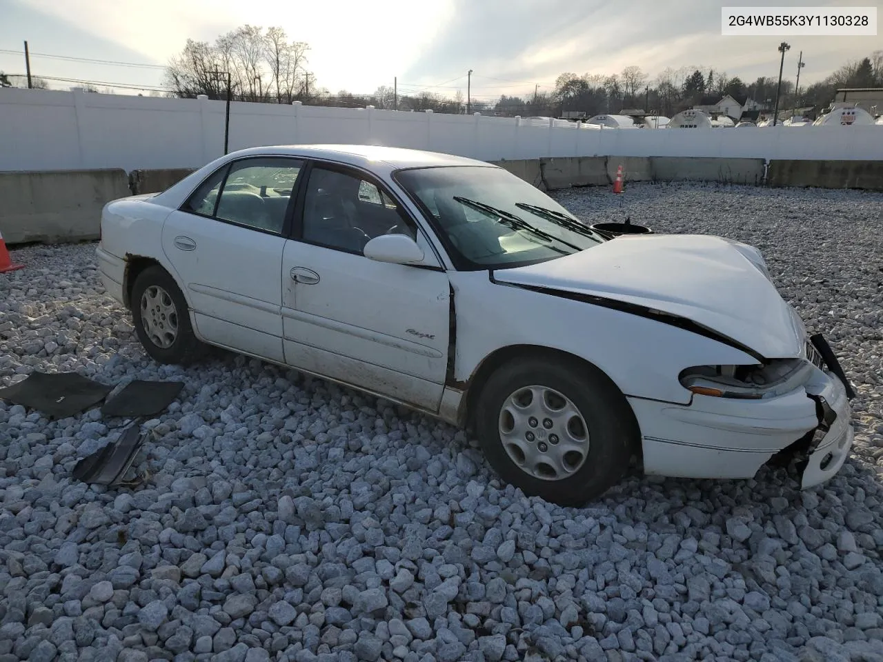 2000 Buick Regal Ls VIN: 2G4WB55K3Y1130328 Lot: 42452814