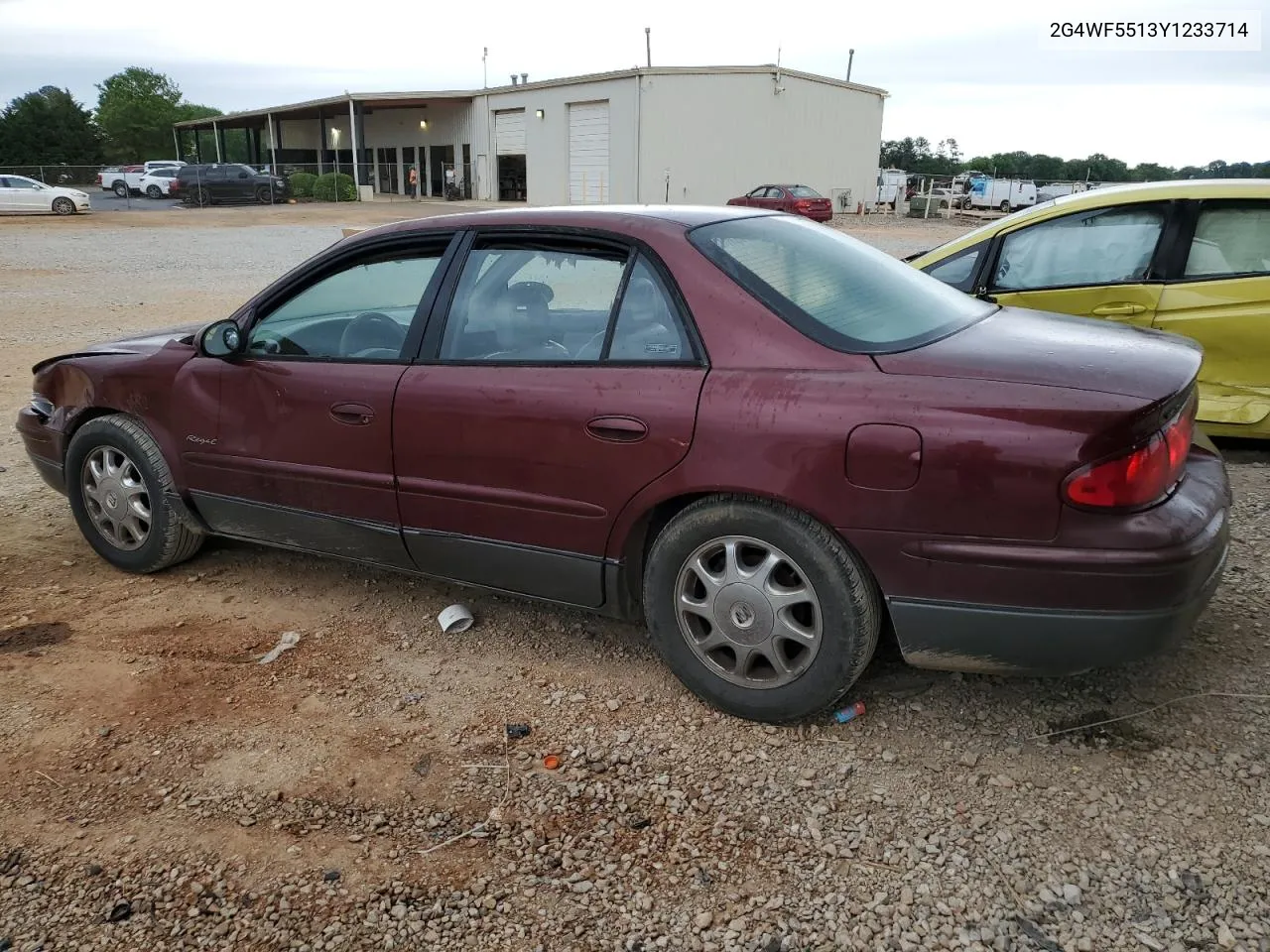 2000 Buick Regal Gs VIN: 2G4WF5513Y1233714 Lot: 51216894