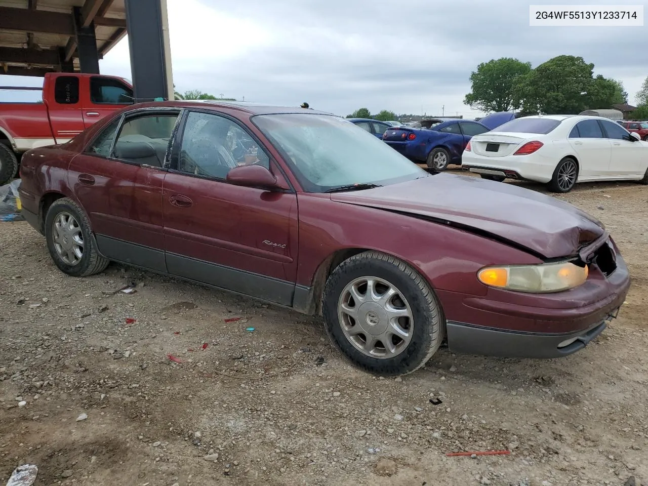 2000 Buick Regal Gs VIN: 2G4WF5513Y1233714 Lot: 51216894