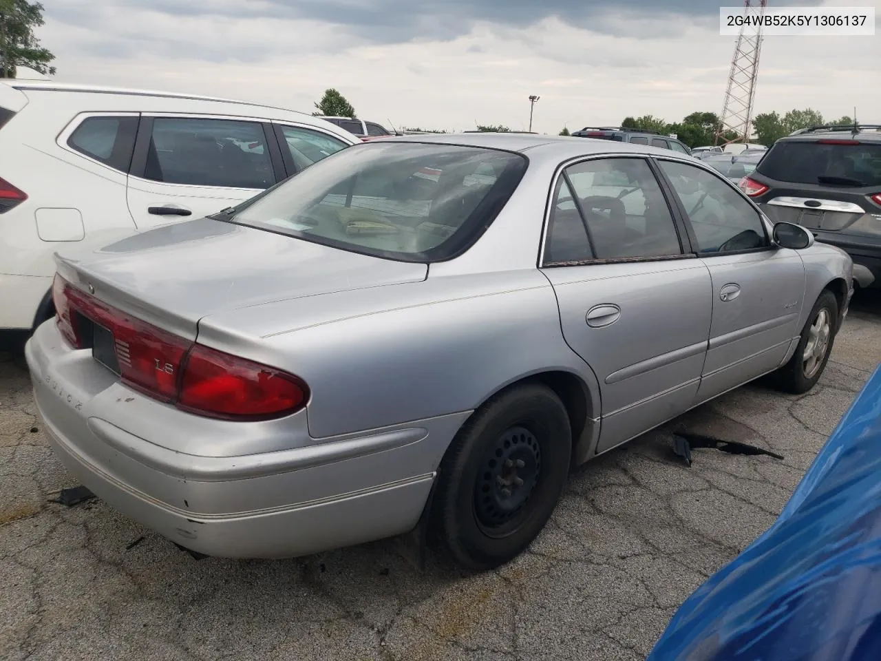 2000 Buick Regal Ls VIN: 2G4WB52K5Y1306137 Lot: 56048174