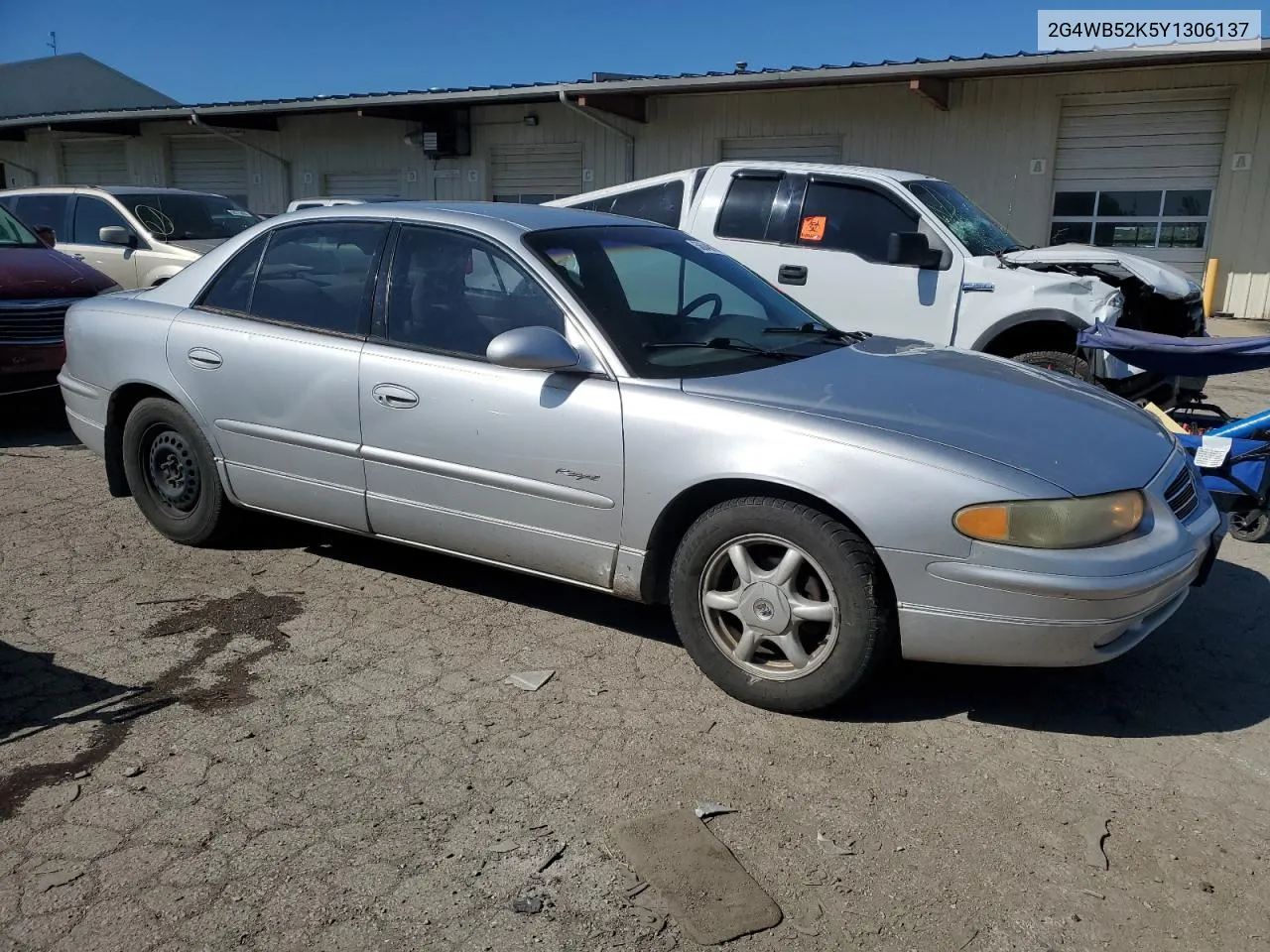 2000 Buick Regal Ls VIN: 2G4WB52K5Y1306137 Lot: 56048174