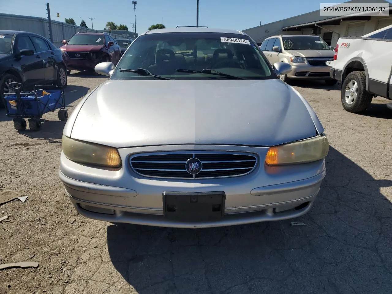 2000 Buick Regal Ls VIN: 2G4WB52K5Y1306137 Lot: 56048174