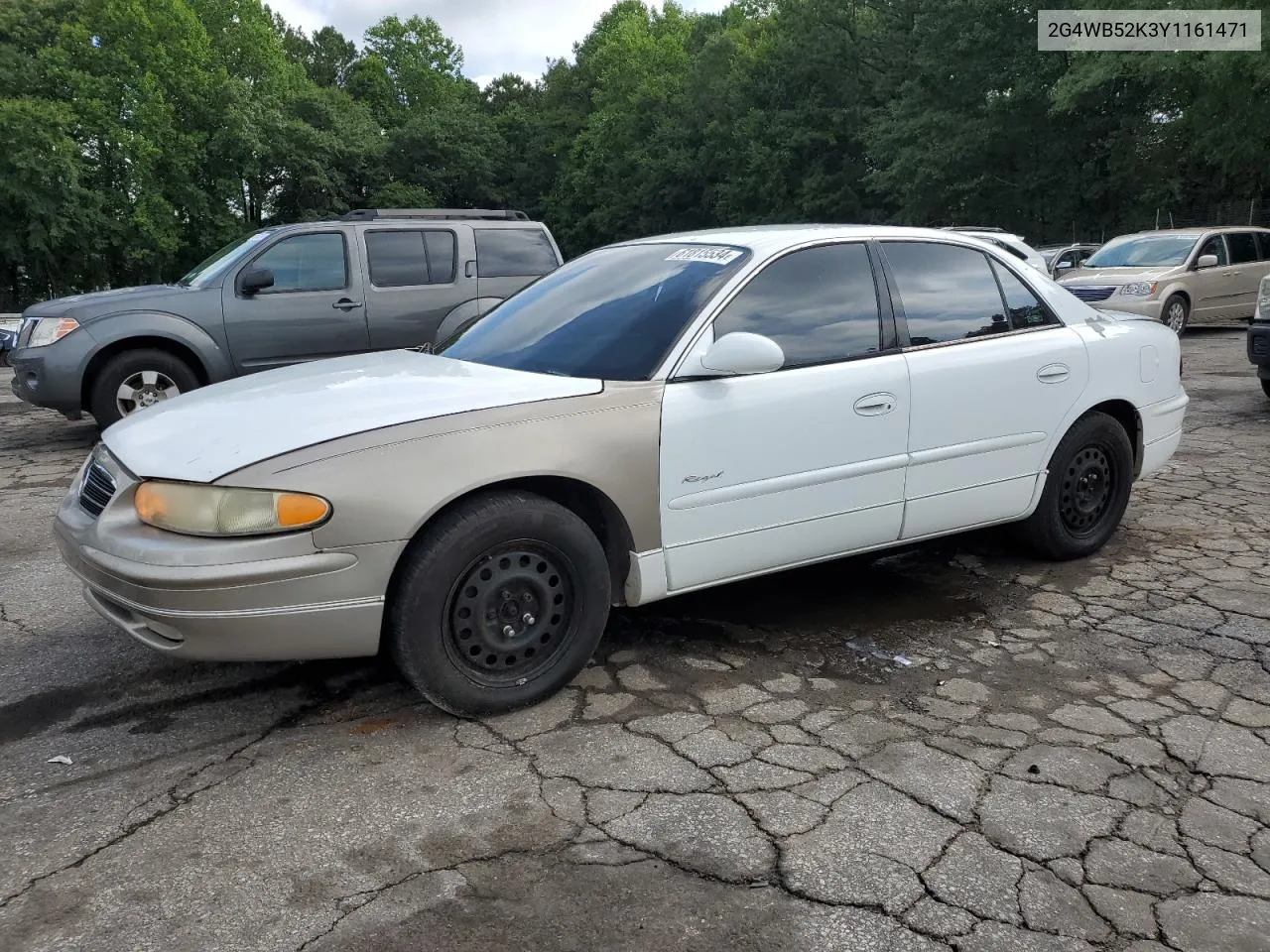 2000 Buick Regal Ls VIN: 2G4WB52K3Y1161471 Lot: 61815534