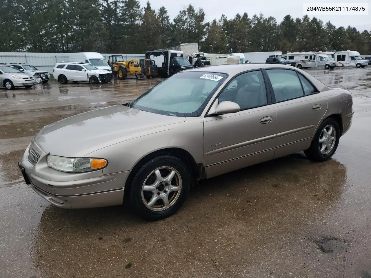 2001 Buick Regal Ls VIN: 2G4WB55K211174875 Lot: 52485664