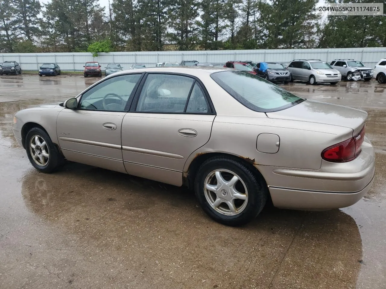 2001 Buick Regal Ls VIN: 2G4WB55K211174875 Lot: 52485664