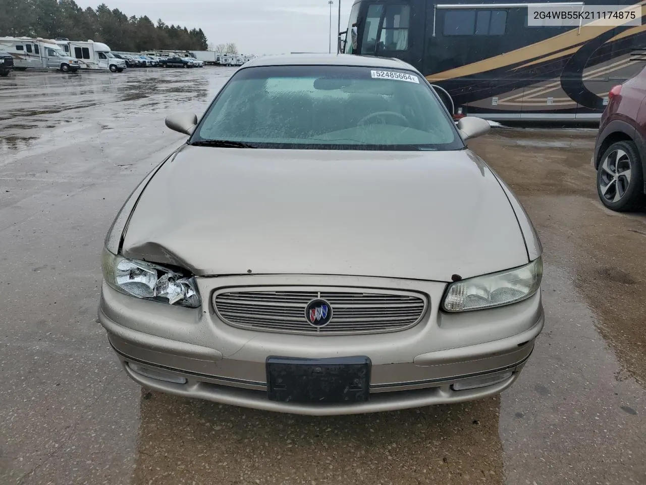 2001 Buick Regal Ls VIN: 2G4WB55K211174875 Lot: 52485664