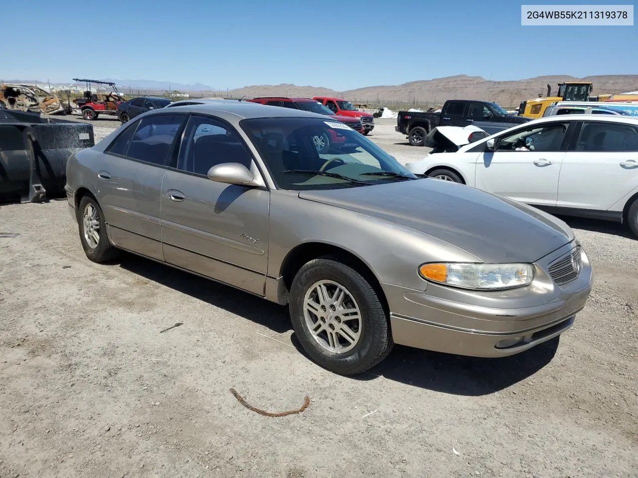 2001 Buick Regal Ls VIN: 2G4WB55K211319378 Lot: 53980524