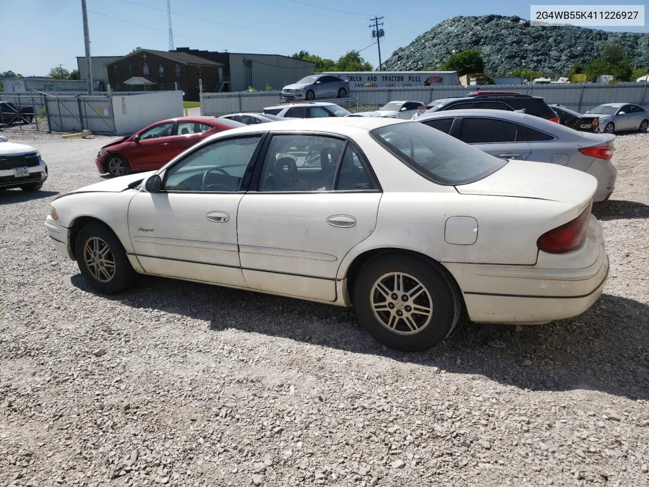 2001 Buick Regal Ls VIN: 2G4WB55K411226927 Lot: 58849064