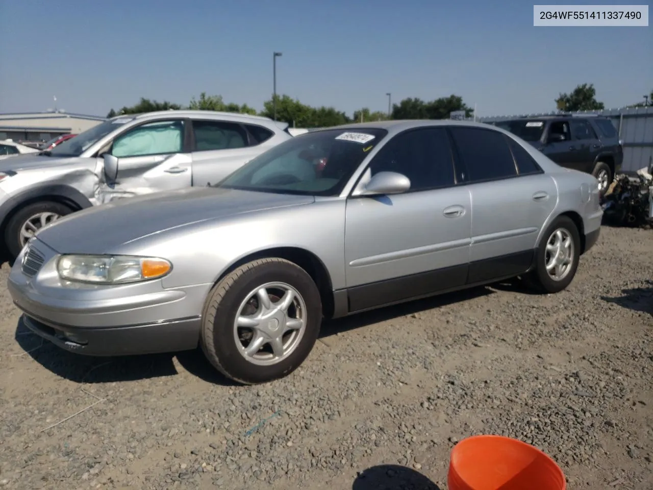 2G4WF551411337490 2001 Buick Regal Gs