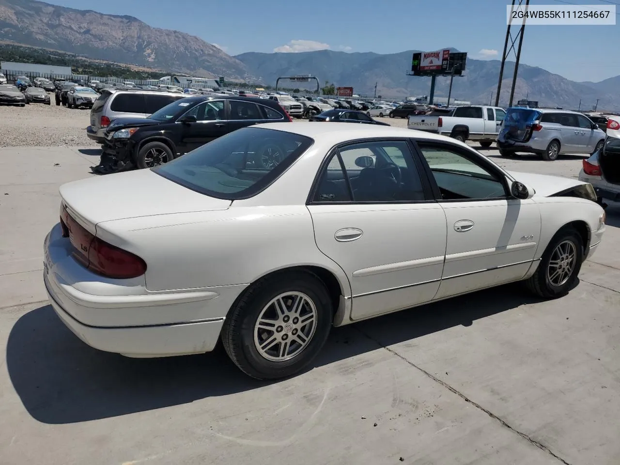 2001 Buick Regal Ls VIN: 2G4WB55K111254667 Lot: 62236374