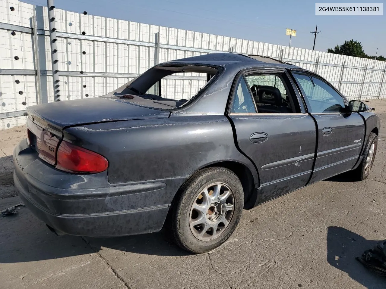 2001 Buick Regal Ls VIN: 2G4WB55K611138381 Lot: 62866934